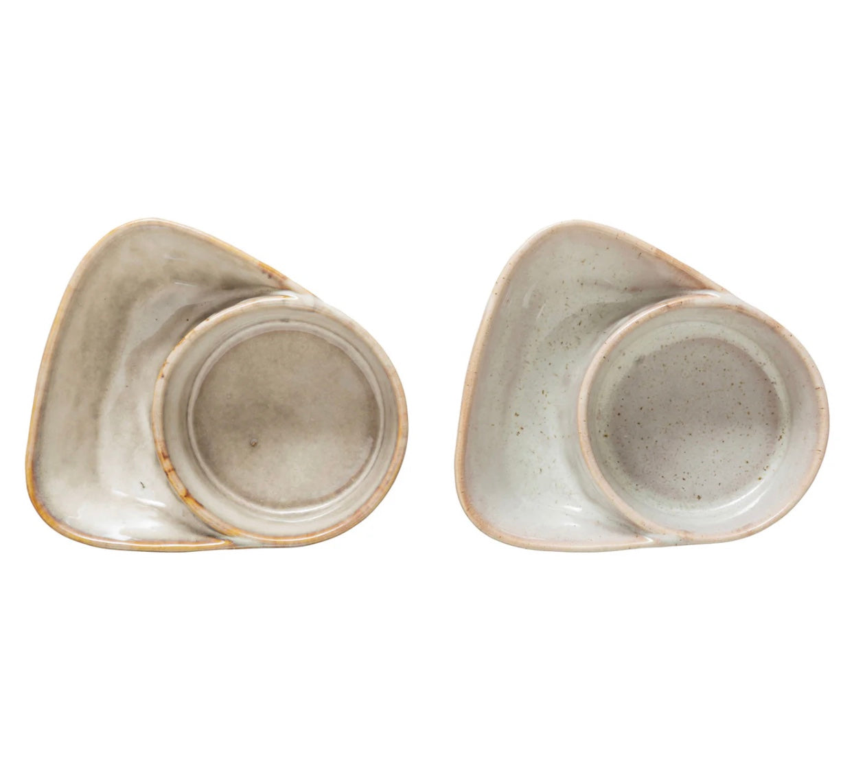 Stoneware Cracker and Soup Bowl