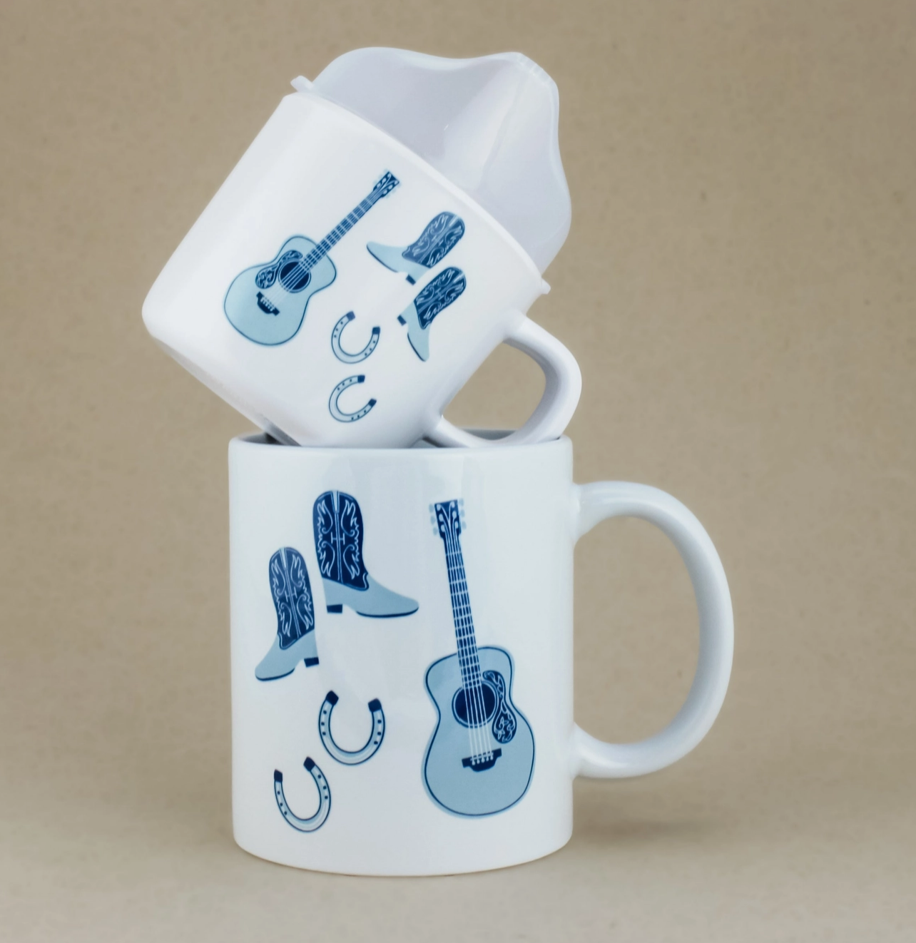Cowboy Mama & Me Cup Set