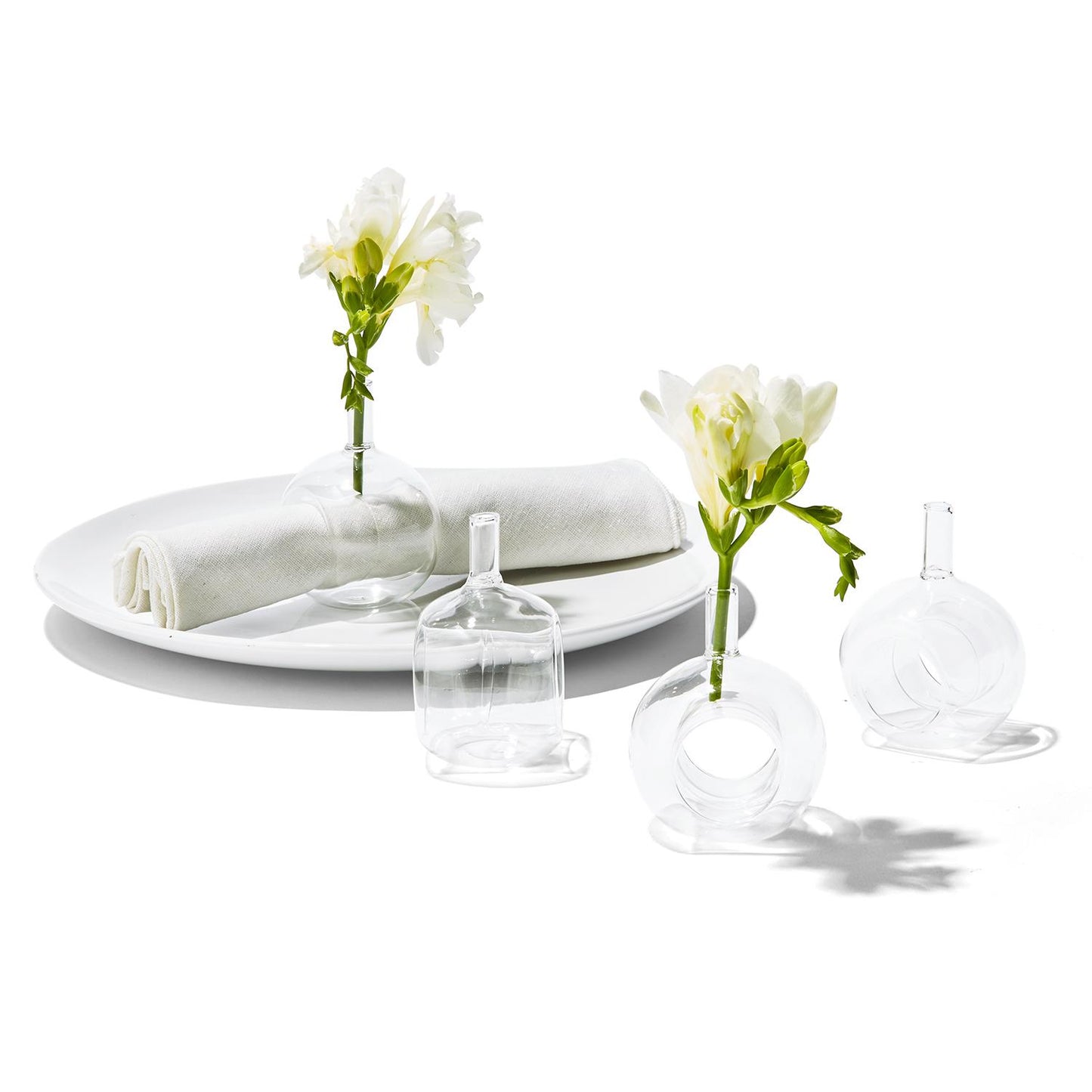 Napkin Ring Bud vase set of 4