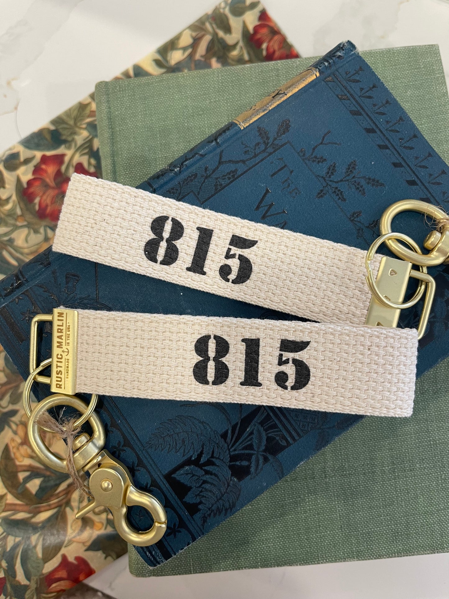 815 Stencil Keychain