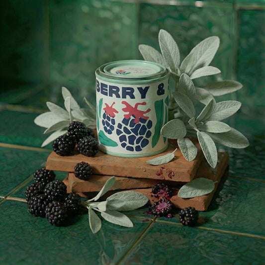 Rewined Market Blackberry and Sage 6 oz Tin Candle
