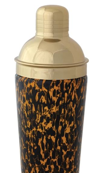 Tortoise Shell Cocktail Shaker