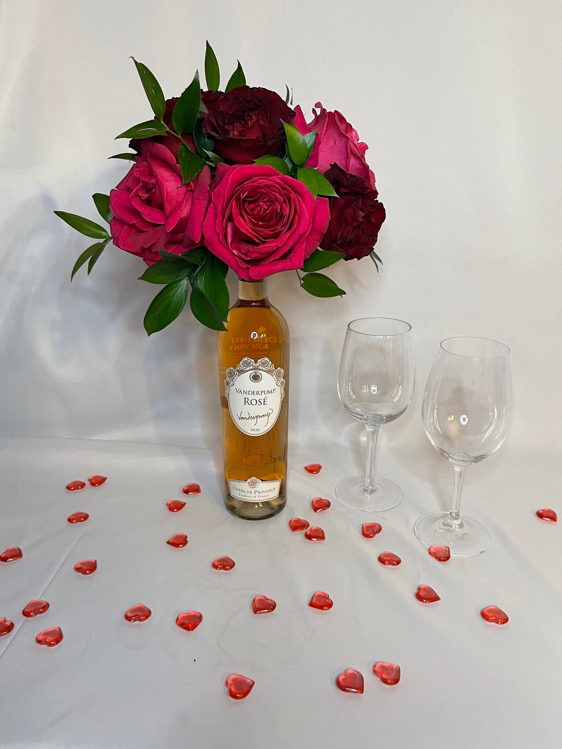 Rose Wine Topper